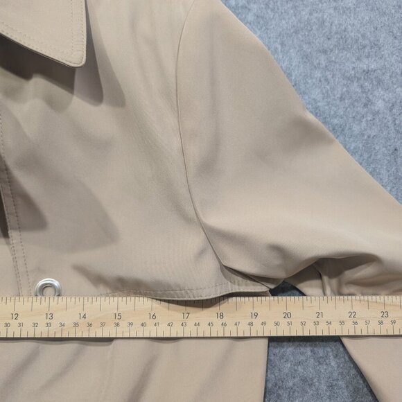 Novelti Adorable Junior Button down Trench Coat Beige Size 5/6 - Picture 8 of 11